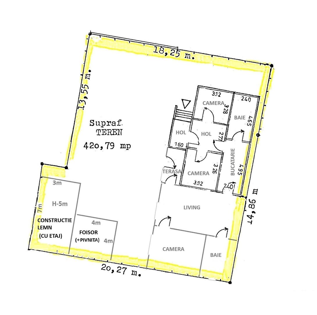 Casa 4 camere - curte 400mp Sector 4 - Luica -Giurgiului -Piata Resita - Poză 15