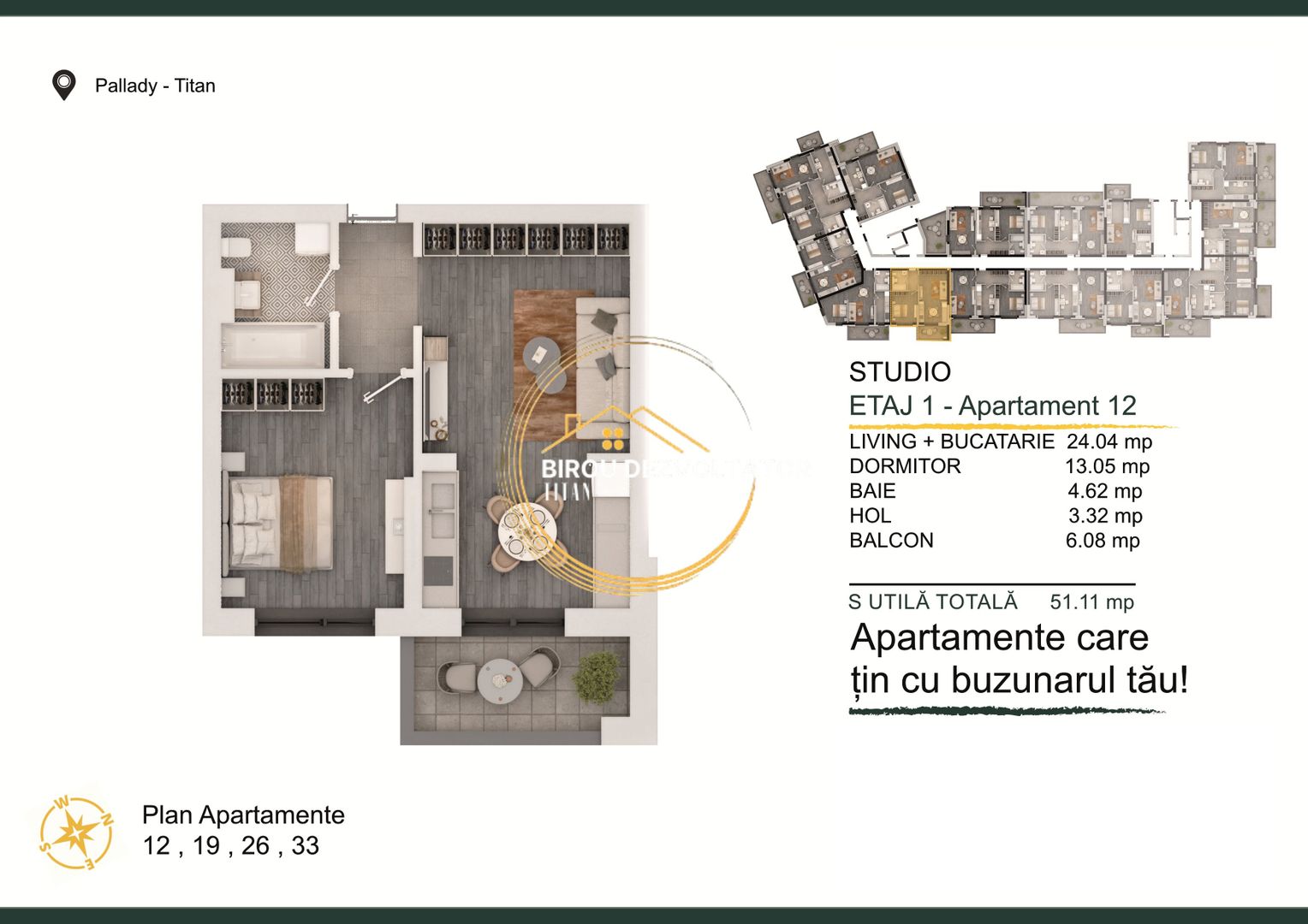 Investitie Parcare bonus Ikea Titan Pallady Parc STB Proiect Modern - Poză 11