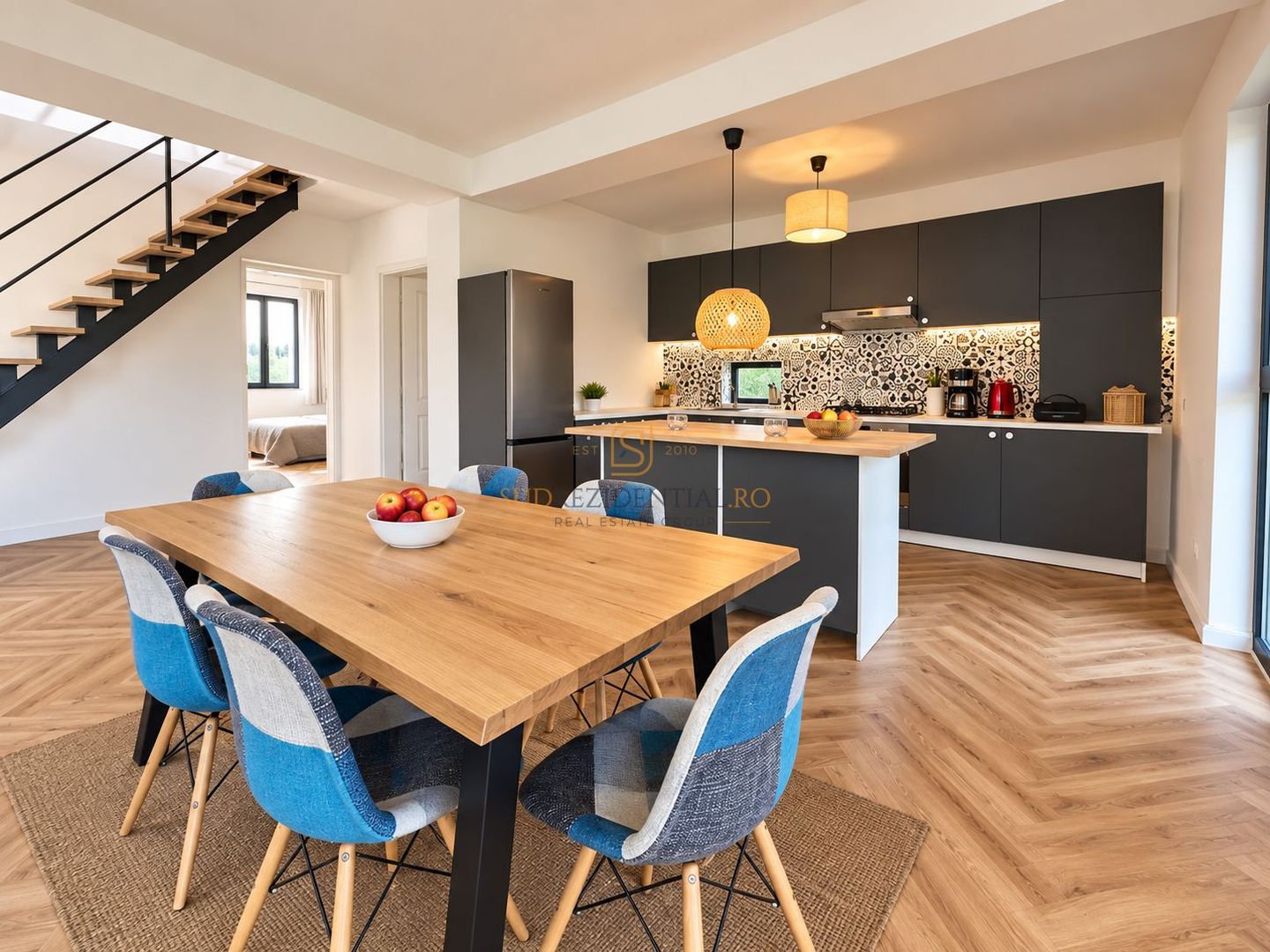 Casă individuală de închiriat, 3 camere, teren 350 mp | Comuna Berceni - Poză 8
