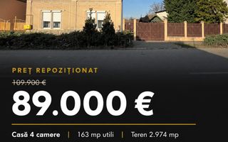 Casă 4 camere cu Teren 2.974 mp | Rezidență sau afacere | Carei - Poză 1