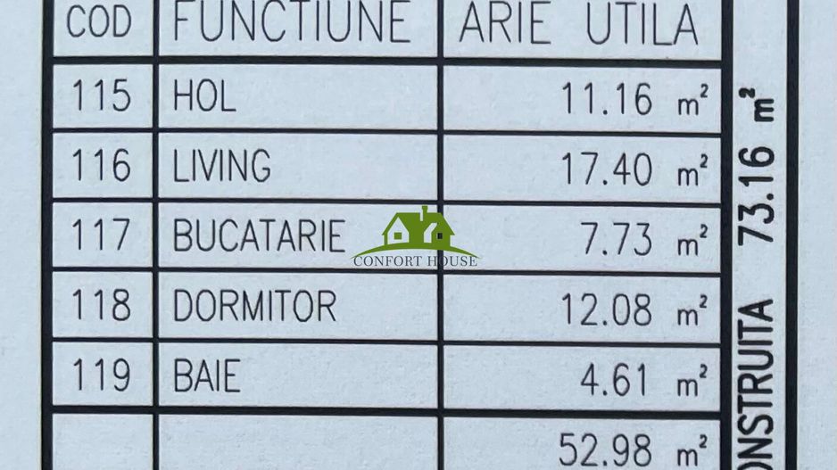 Apartament 2 camere, bloc nou, P+3, Ap.07, Et.1, Bl.5 - CP2461567 - Poză 7