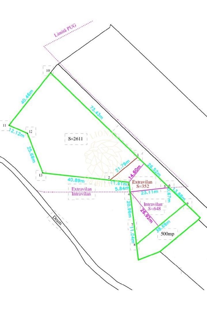 Teren 4761 mp-Parcelabil-pretabil investitie, casa-Viisoara - Poză 3