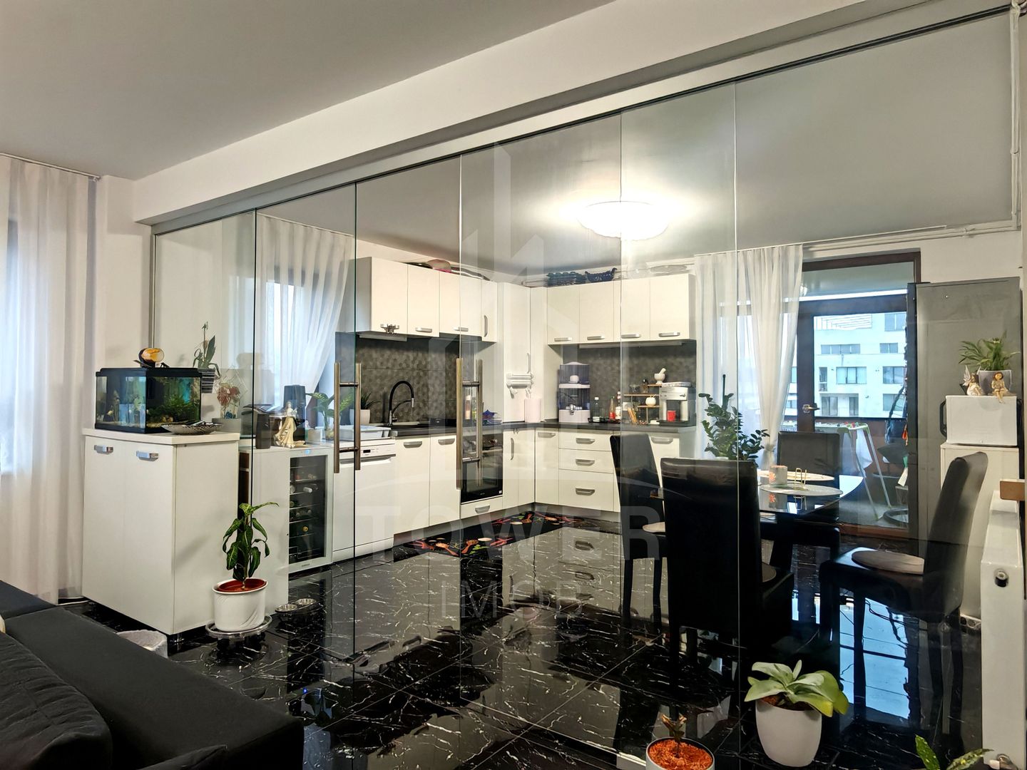 Penthouse 116 mp, terasă generoasă- vedere panoramică, compartimentare excelenta - Poză 5