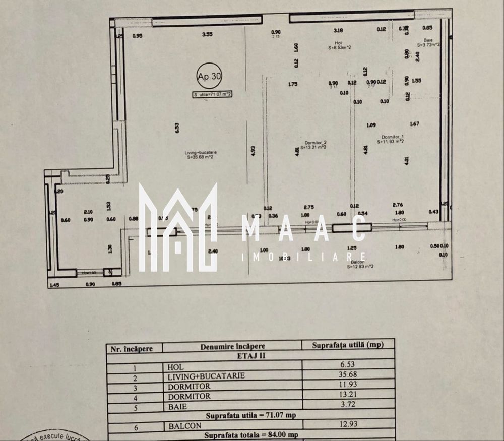 Apartament 3 camere decomandat | City Residence Sibiu | Terasă 13 mp | - Poză 8