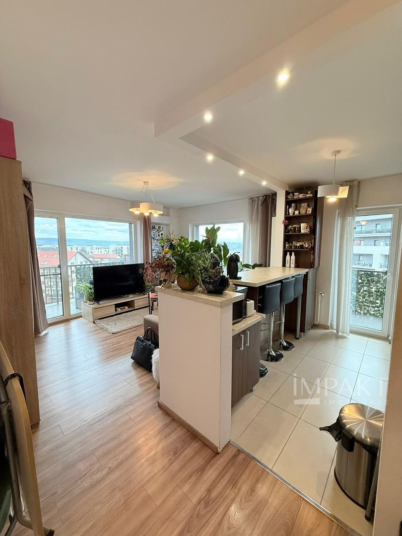 Apartament cu 3 camere si terasa spatioasa 26mp in Buna Ziua - Poză 1