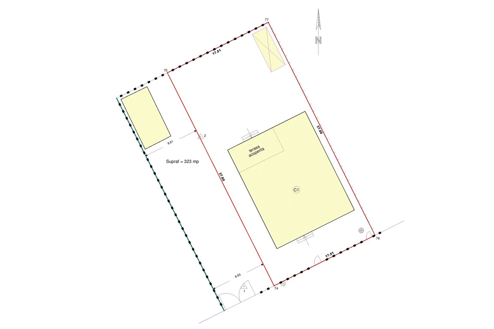 Casă Premium Sânpetru | 162 mp | Teren 971 mp | Mobilată și Utilată - Schiță 37