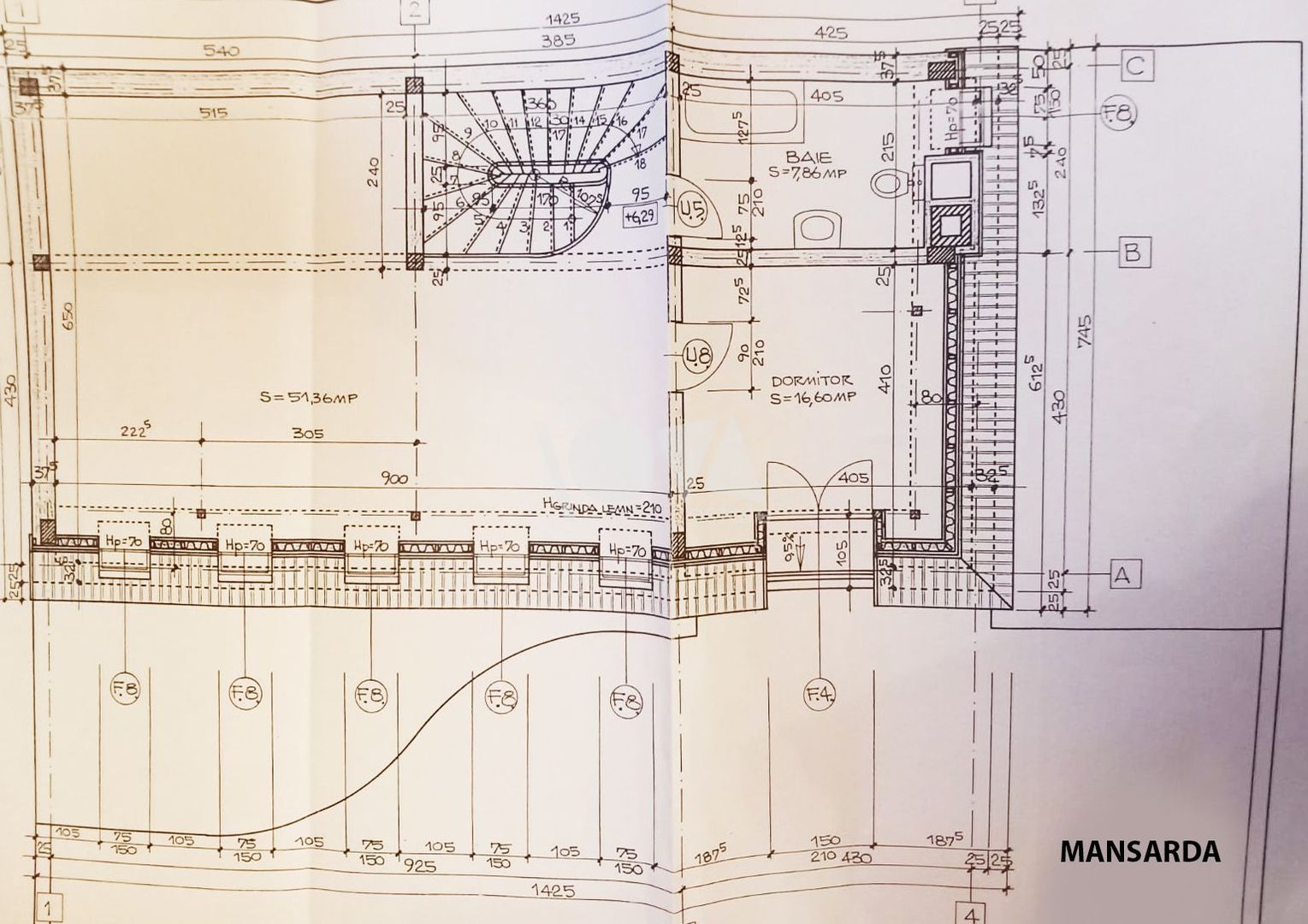 De închiriat: vilă 8 camere - D+P+1+ M - Aviatiei-Herastrau - Poză 11