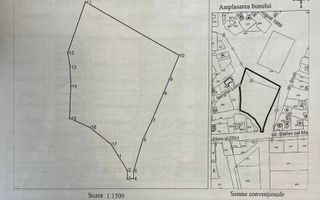Vânzare, teren pentru construcție, 95 ari, strada Școlii, Bubuieci - Poză 3