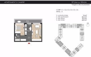 Apartament de vanzare 2 camere - Bucuresti Noi - Poză 3