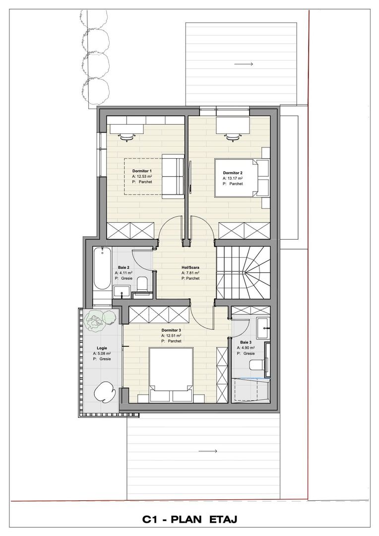 Calea Buziașului | Casă individuală | Carport | Terasă circulabilă - Poză 22