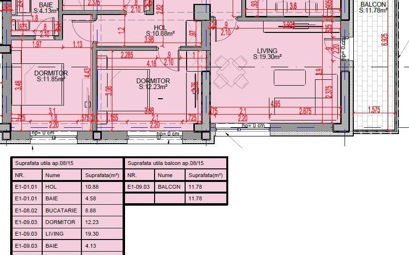 AP. 3CAM DECOMANDAT / BLOC P+3 IN CURS DE FINALIZARE.  PALLADY! - Poză 2