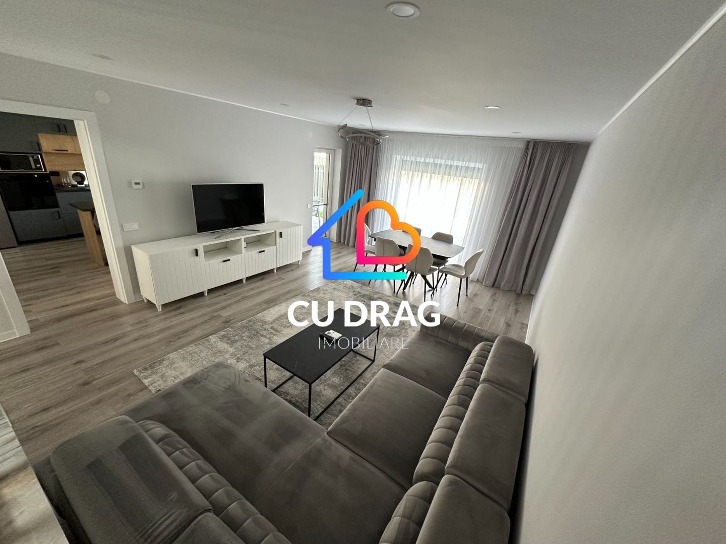 Duplex elegant de închiriat în Șelimbăr complet amenajat gata de mutat - Poză 3