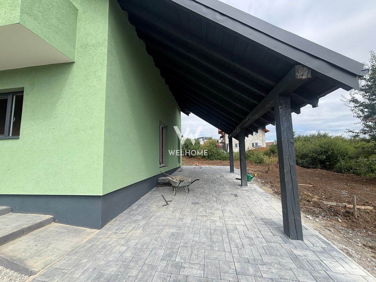 Casa Individuala cu CARPORT si teren 500 mp Selimbar-Sibiu - Poză 4