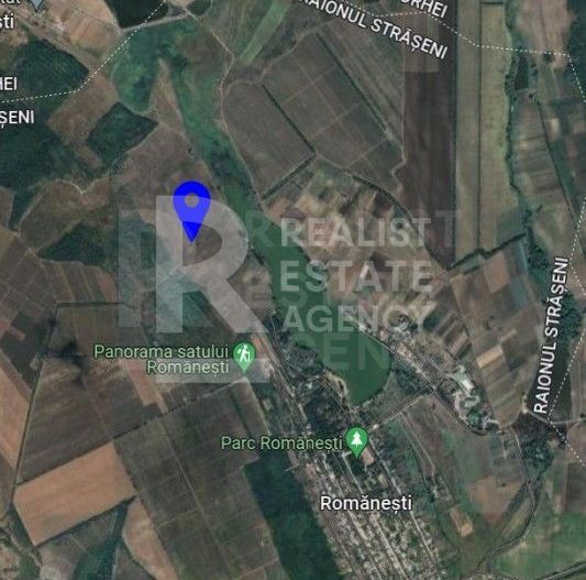 Vânzare, terenuri agricole, satul Romănești, Strășeni - Poză 1