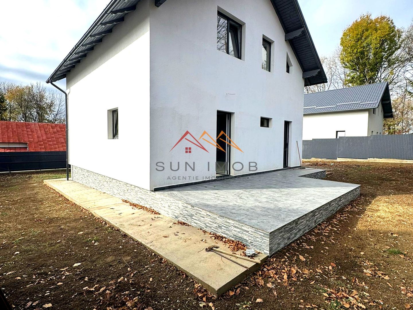Casa noua, P+M, 4 camere, terasa, teren 550 m2, central, Cornu - Poză 18