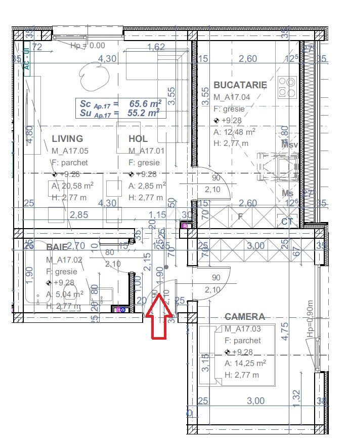 Decomandat. Lift. Loc de parcare. - Poză 8