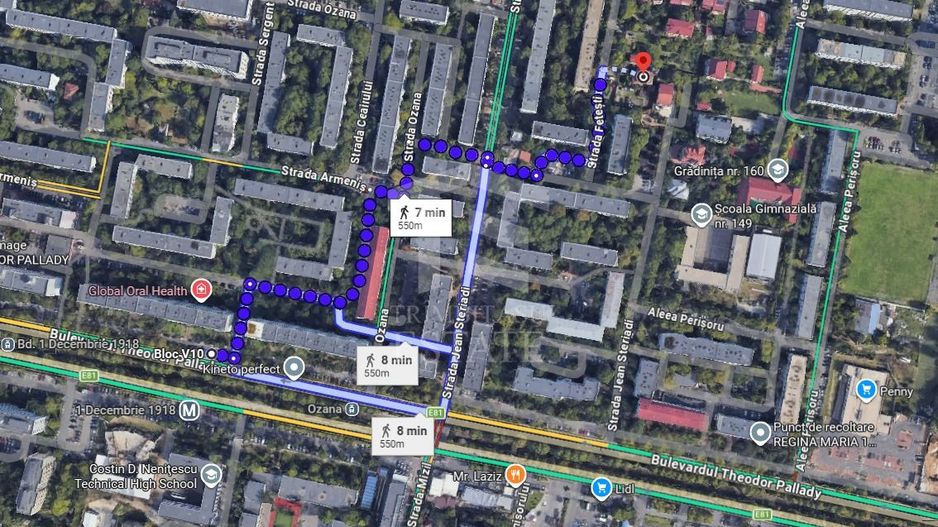 Pallady Metrou 1 Decembrie teren cu utilitati - Poză 4