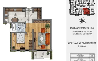 DEZVOLTATOR - Apartament 2 camere Etaj 3 SUPER PROMOȚIE!!! - Poză 11