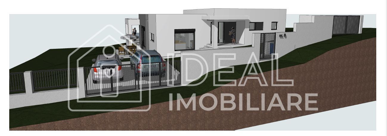 Casă modernă pe un singur nivel în Bavaria, teren 750 mp - Poză 4