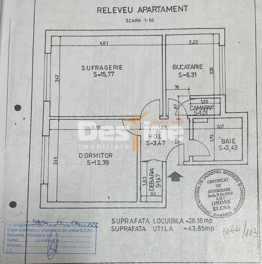 VANZARE APARTAMENT 2 CAMERE DRUMUL TABEREI - Poză 6
