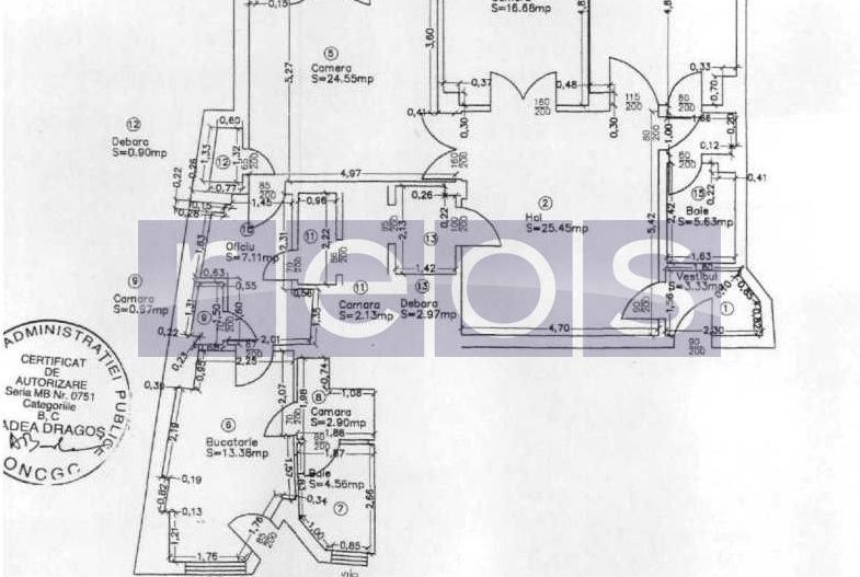 DE VÂNZARE APARTAMENT DE 3 CAMERE ZONA ULTRACENTRALĂ - Poză 7