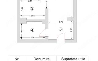 Apartament cu 2 camere, etaj 3, 43 mp, Zona Stefan Cel Mare - Poză 5