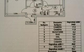 Apartament 2 camere, dec, etaj 3/8, Mazepa 2, vedere Dunare - Poză 4