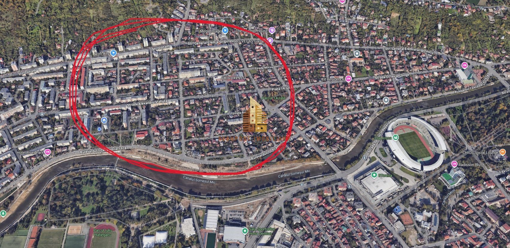 | Apartament cu 3 camere de vanzare | Cartierul Grigorescu | Etaj 2| - Poză 2