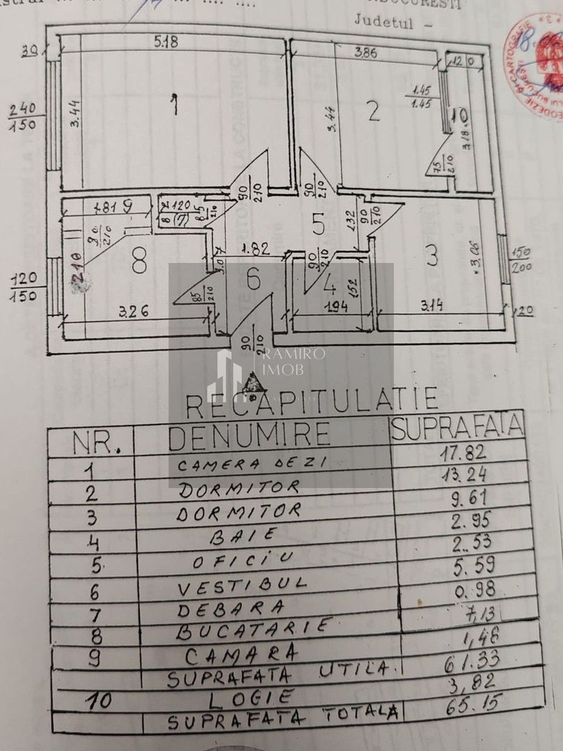 Apartament cu 3 camere, Auchan Titan/ 1 Dec 1918, DE RENOVAT - Poză 1