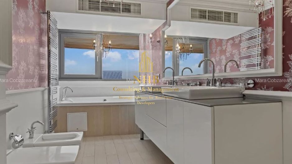Penthouse 4 camere Green Lake Sisesti + 2 locuri de parcare! - Poză 11