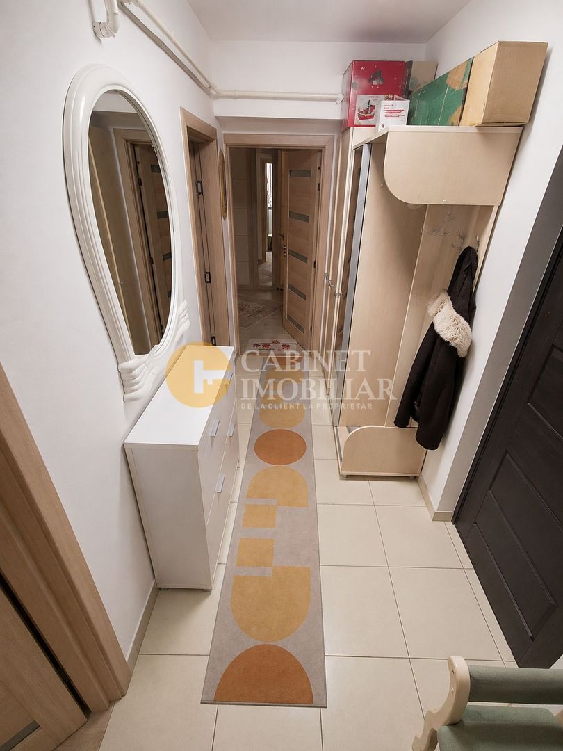 2 camere decomandat - 64 mp - mobilat&utilat - CUG - bloc NOU - Poză 3