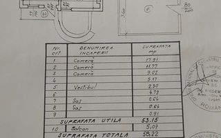 Apartament 3 camere I 65mp I Tineretului I Ultracentral - Schiță 11