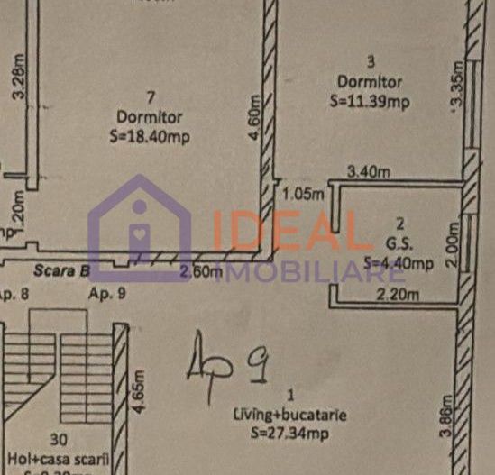 Apartament cu 2 camere si gradina, in Cartierul Arhitectilor - Poză 13