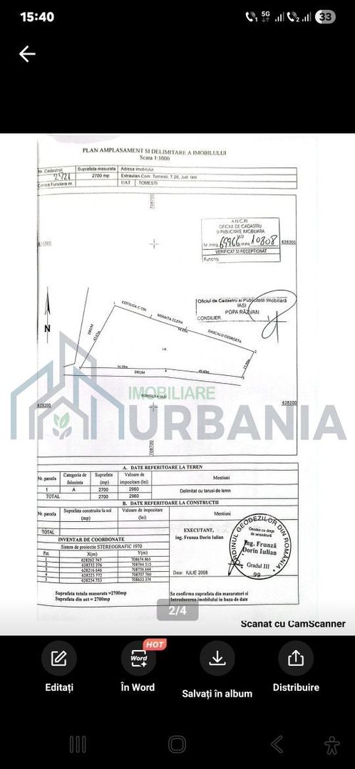 Vand sau schimb Teren Valea Ursului,Tomesti - Poză 7