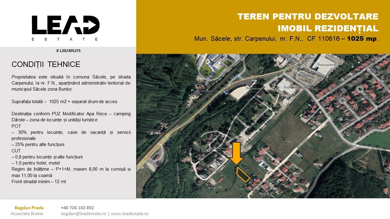OPORTUNITATE INVESTIȚIE DEZVOLTARE REZIDENȚIALĂ / REȘEDINȚĂ - Poză 2