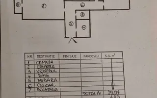 2 camere - Titan – 41,5 mp, etaj 9/10, la 7 minute de metrou - Schiță 14