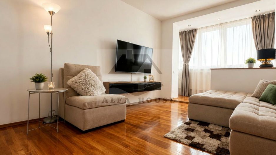 Apartament cu doua camere,Tractorul - Coresi,  50 mp - Poză 1