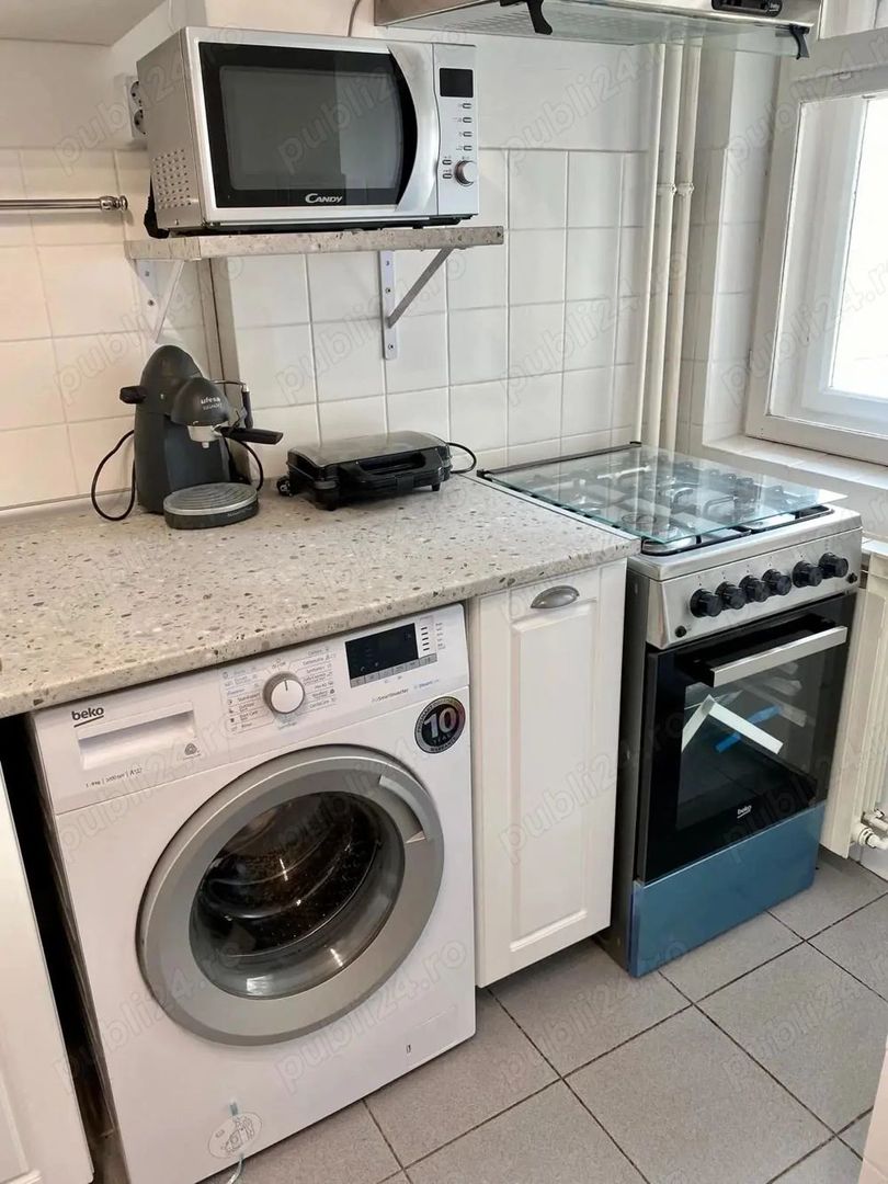 Închiriez apartament cu 2 camere, Unirii, decomandat,mobilat, bloc nou - Poză 6