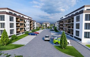 Penthouse 3 camere- 100mp- terasa 76 mp -la cheie- zona Veterani Sibiu