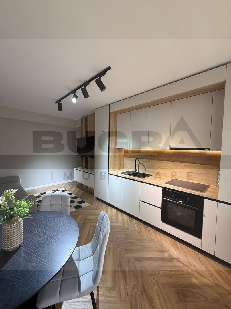 Apartament 3 camere, super finisat, parcare, zona Terra - Poză 5