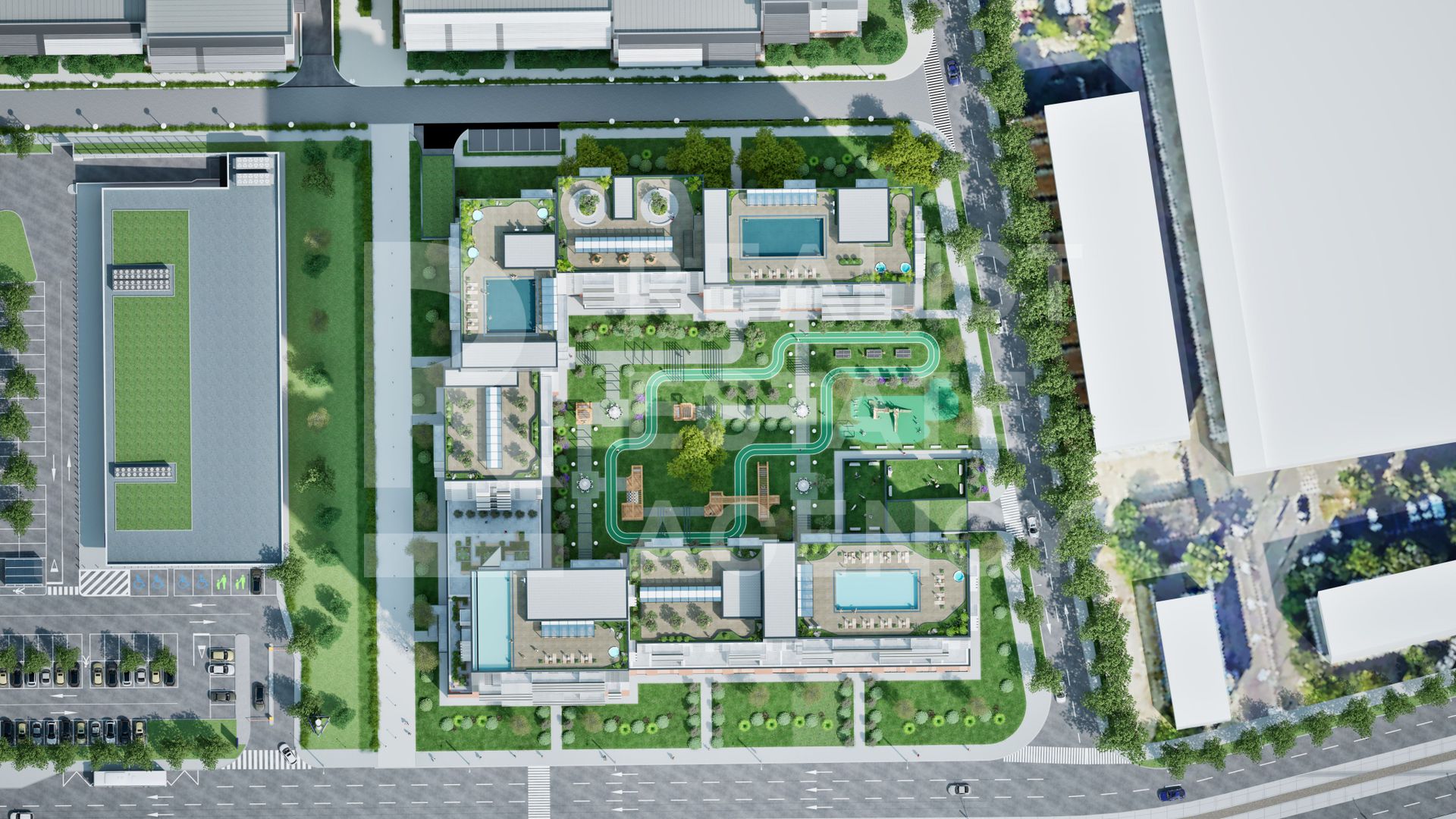 Apartament 3 camere spațios – Sky Light Residence, etaj 3 - Poză 11