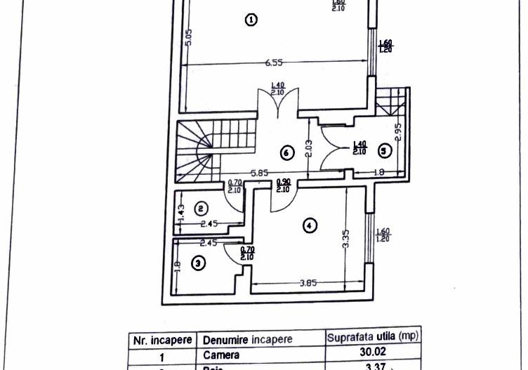 Vanzare casa 4 camere tip duplex Otopeni - Odaile, P+1+Pod, curte proprie ! - Poză 54