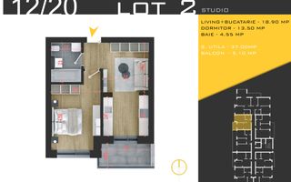 Studio decomandat Pallady | Ideal investiție - Poză 1