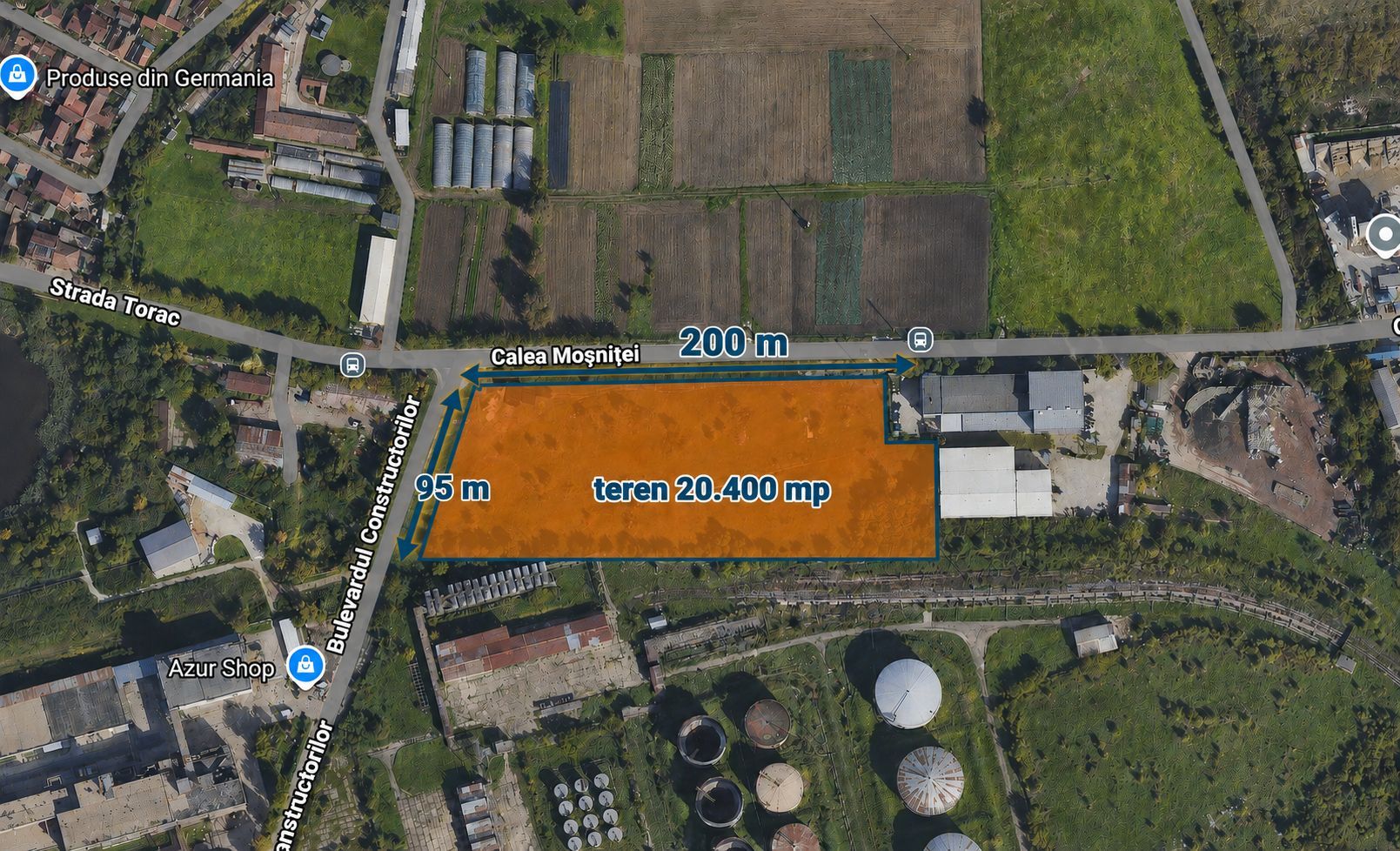 Teren comercial & industrial | Poziție excelentă. - Poză 2