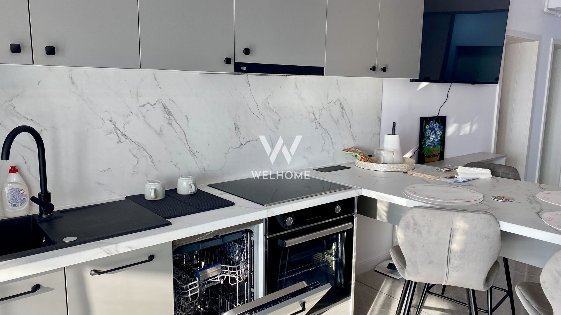 Chirie apartament 2 camere la Vila cartier DaVinci Sibiu - Poză 11