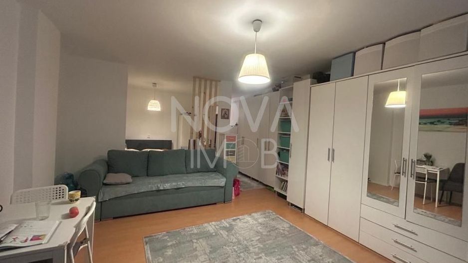 Apartament cu 1 camera, etaj intermediar, mobilat si utilat - Poză 2