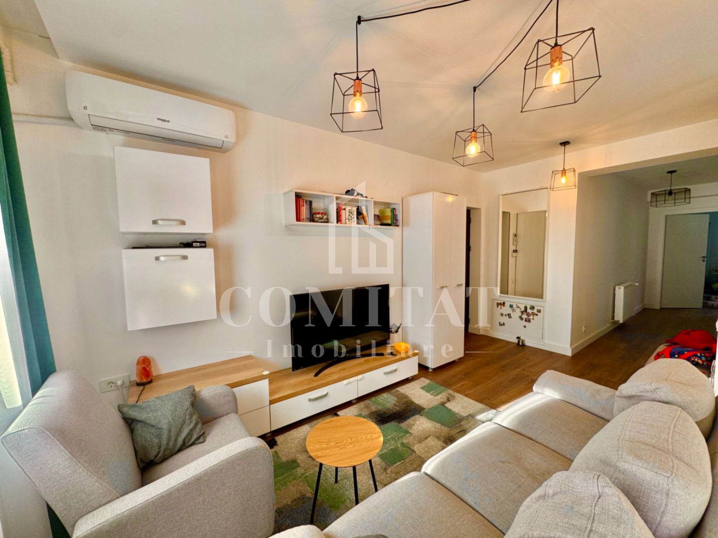 Apartament cu 2 camere și nișă de dormit | Priveliște | Parcul Poligon - Poză 1