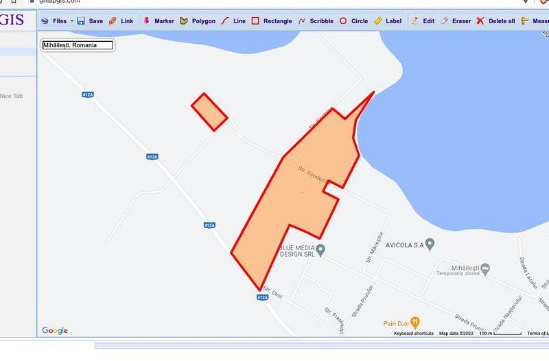 Teren extravilan Mihailesti 15 ha - Poză 6