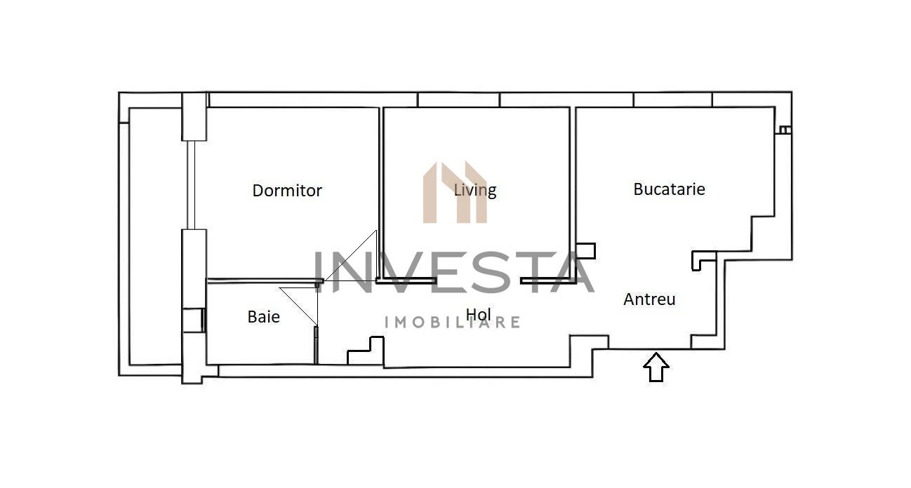 2 camere decomandate, finisaje de top, zona Gheorgheni! - Schiță 9