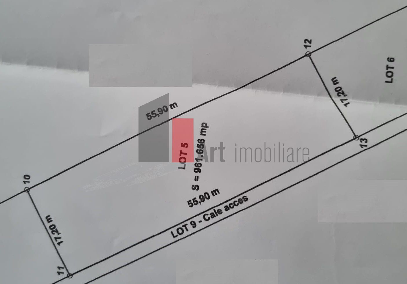 Parcela in Campul Pipera de 1099 mp - Poză 2